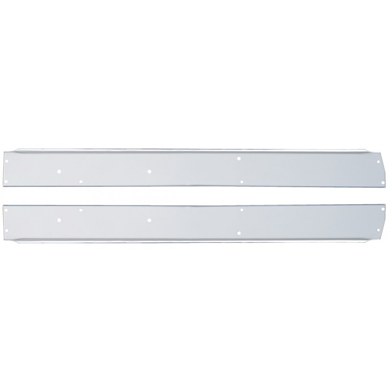 (2/Box) Chrome Aluminum Peterbilt Window Sill Replacement