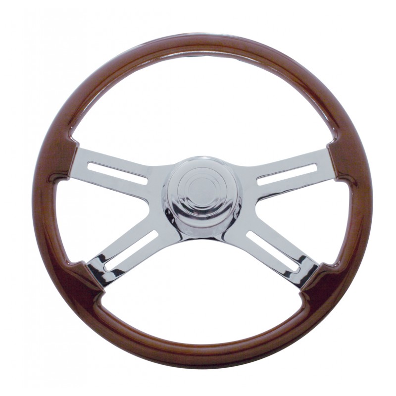 Internation 18" Chrome Steering Wheel