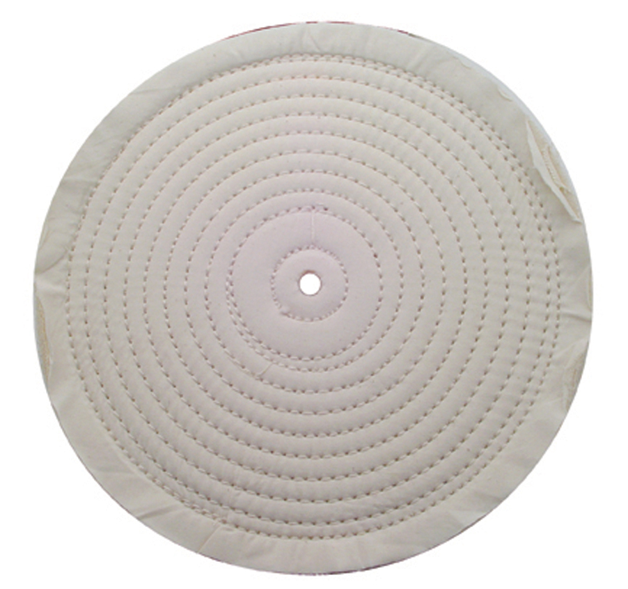 10" Assorted Soft Muslin/Spiral Sewn - 23 Ply. & 1/2" Arbor