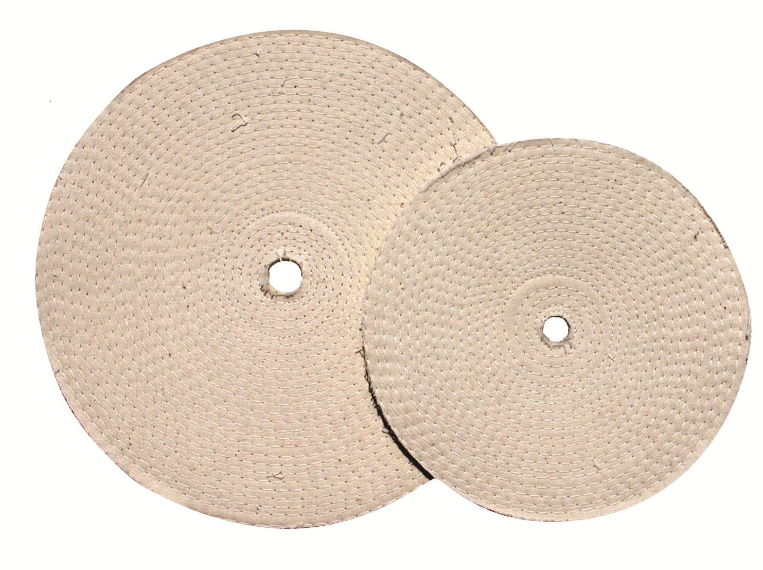 8" White Treated Muslin Wheel (5Pc Set)