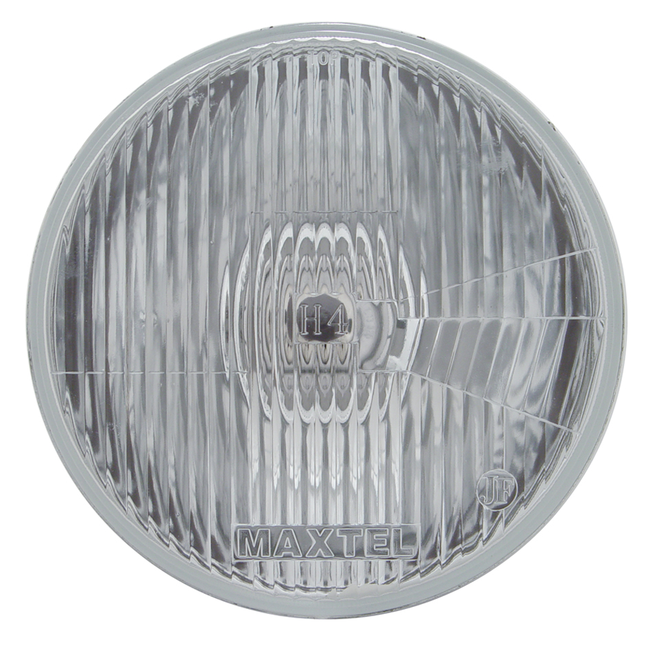 7" Round Headlight (High & Low Beam) - Replaceable H4 Bulb