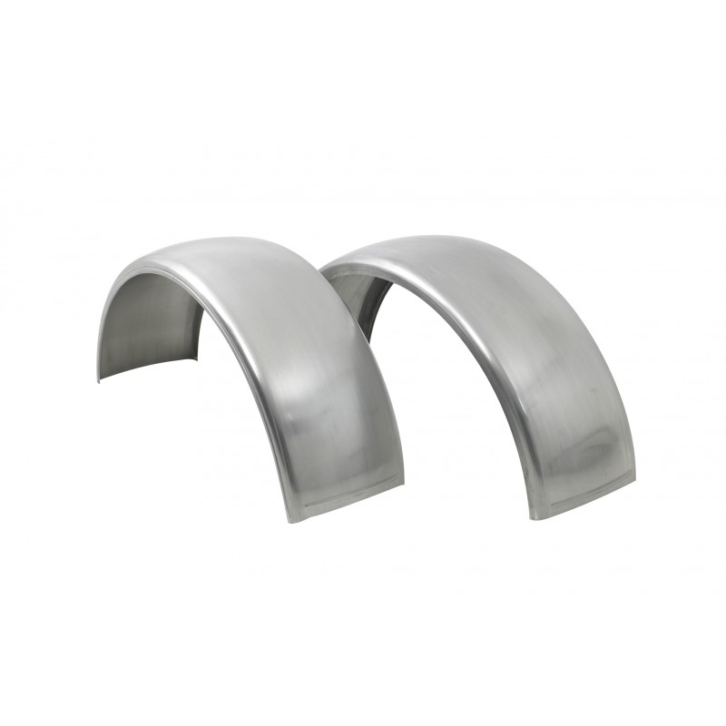 Aluminum Peterbilt 379 Front Fender - Driver/Left Side