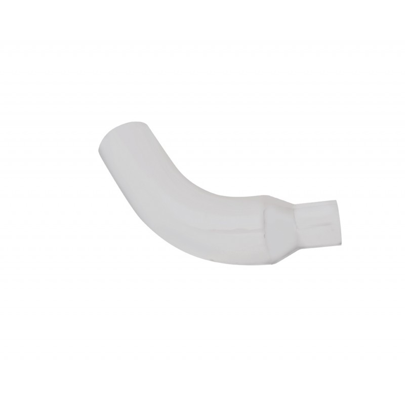 Chrome Peterbilt 379 Exhaust Elbow Replacement, 58 Angled, Reducing 8"-5" O.Dia.