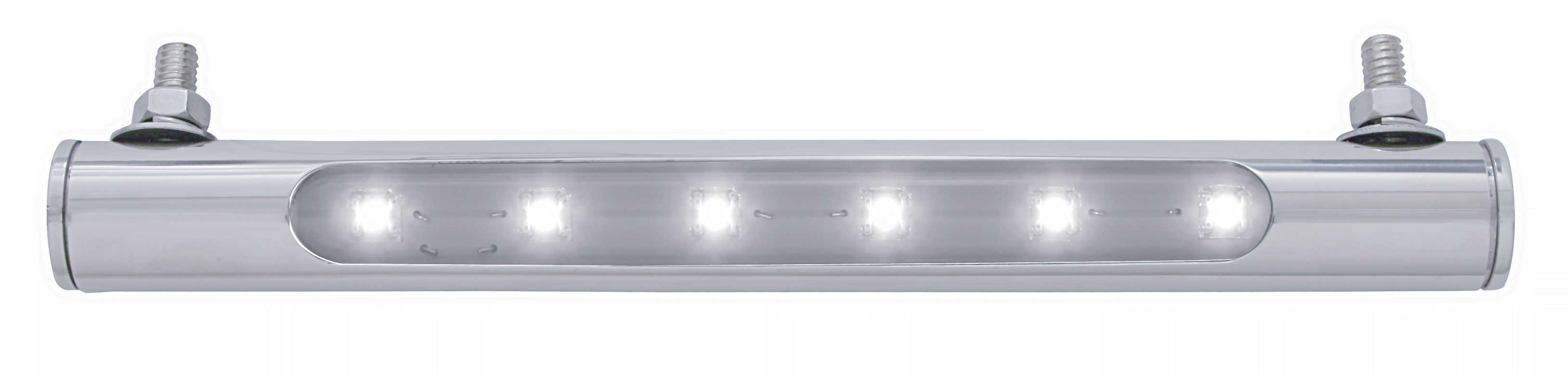 6 White Led Tube License Plate Light