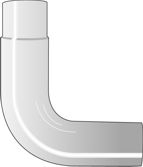 10inch Exhaust Elbow, 90