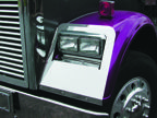 Freightliner, Classic Short Hood Headlight Fender Guard