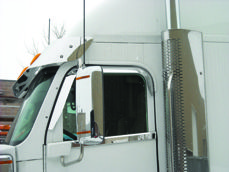 Freightliner, Coronado Door Window Shade, (2010+)