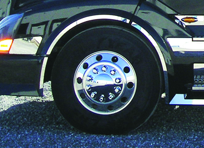 Volvo, VN Models Front Wheel Trim, (2003+)