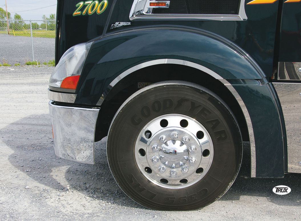 Volvo, VT800, 830, 880 Front Wheel Trim, (2003+)