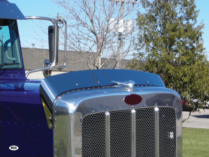 Hoodshield Bug Deflector for Peterbilt, 389