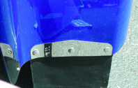Kenworth, W900L Front Fender Mudflap Bracket