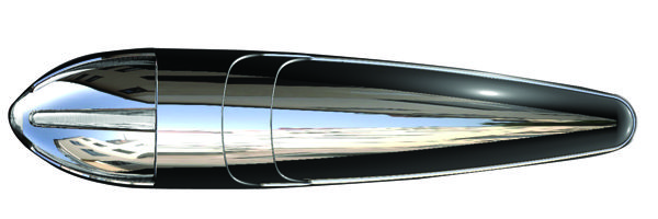 Flatline Peterbilt, Cab Clear LED with Housing