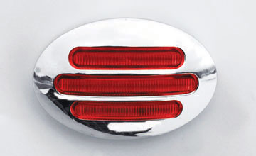 Small Marker Flatline Red LED, (13 Diodes)