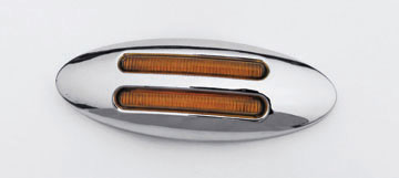 Small Marker Flatline Amber LED, (8 Diodes)