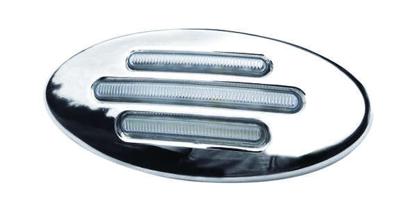 Flatline Peterbilt, Clear Amber Fender Light, Plugs Into OEM Plug, (13 Diodes)