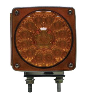 Super Diode Double Face Double Post Square LED, Passenger Side, (38 Diodes)