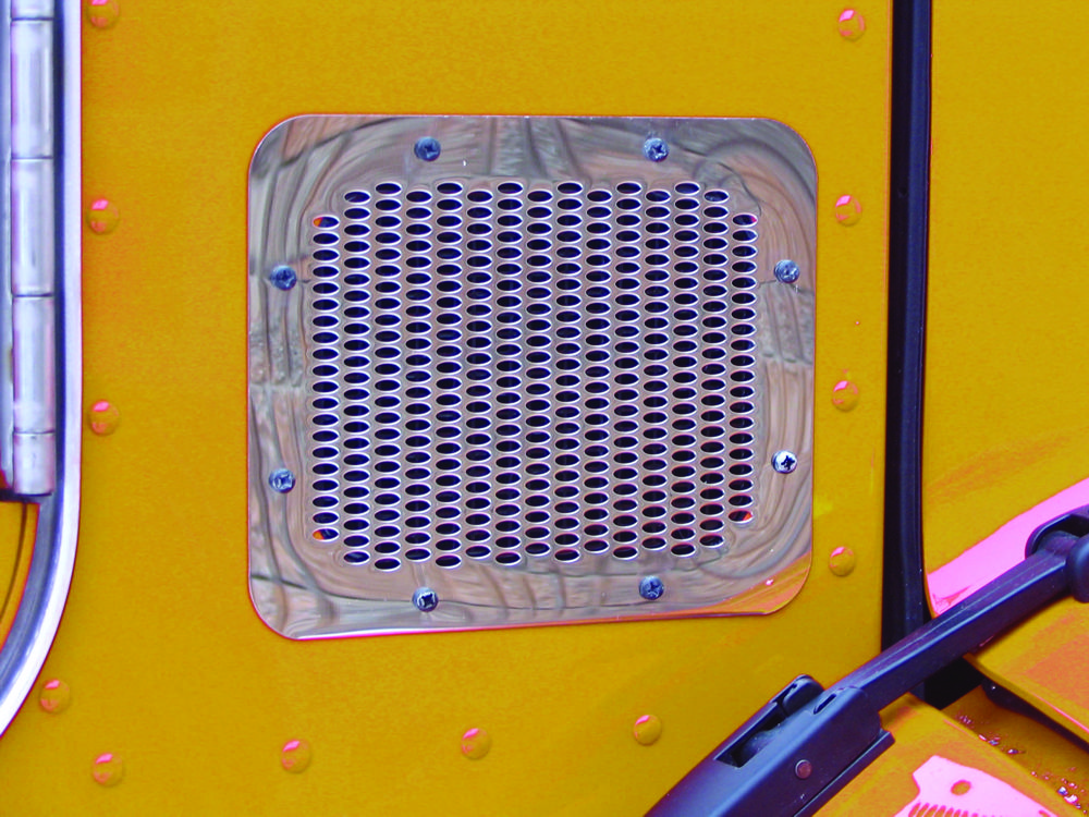 Peterbilt, 386 Fresh Air Intake Cover, Plain