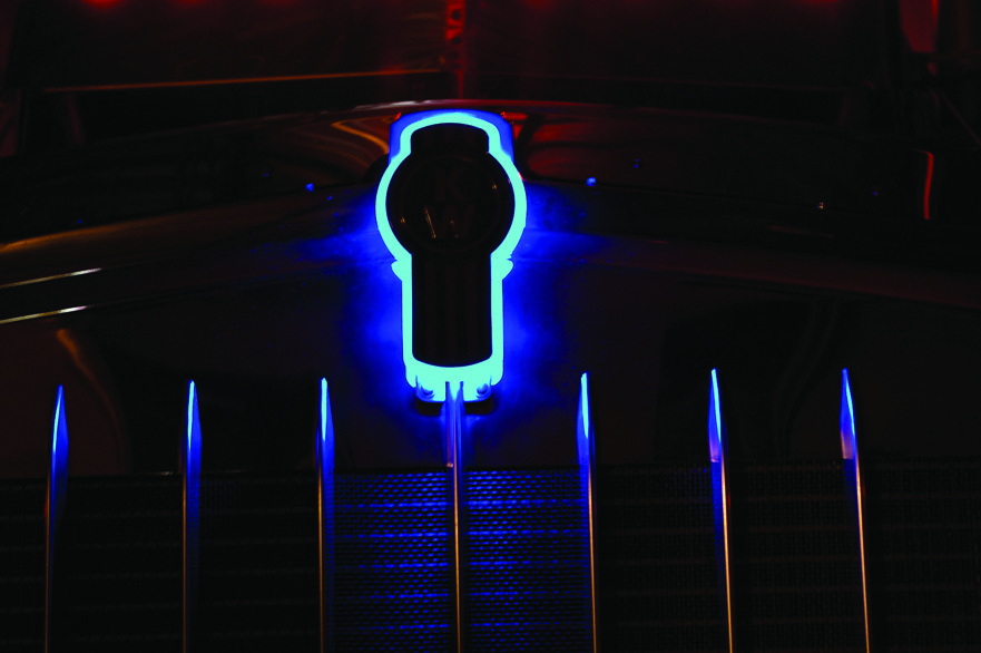 Stealth Blue Kenworth, Logo, Emblem