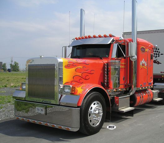 13inch Peterbilt, 379 Standard Cab Sunvisor, (1987-2004)