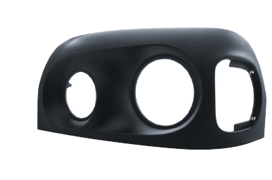 FL Century 2005+ Black Headlight Bezel  - Driver Side