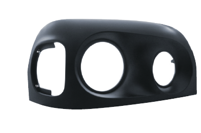 FL Century 2005+ Black Headlight Bezel  - Passenger Side