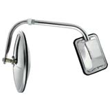 Stainless Steel Pod Mount Mirror 8 1/2 inch  Pod Mount Mirror