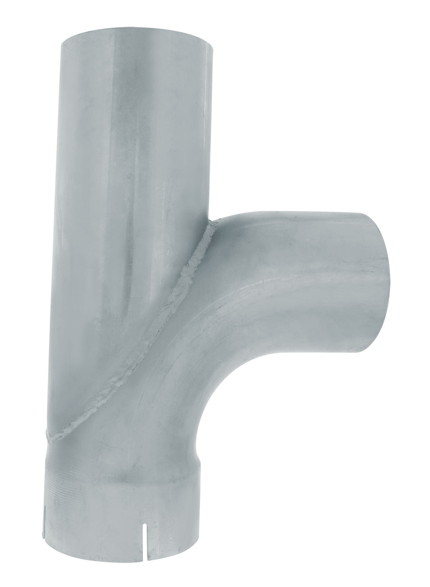 Aluminized Universal 90 Degree Y Pipe - 5" Dia., 16" L