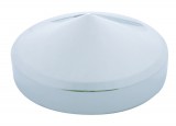 Chrome Pointed Horn Cover - 7 1/4" To 7 1/2"