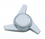 Chrome Die-Cast Spinner - 3 Bar Right Swing