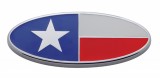 (Skpk) Chrome 8" X 3 1/4" Peterbilt Texas Emblem