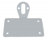 Chrome "Bobber" Style Side Mount Fender Light Bracket - Horizontal
