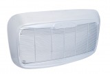 Chrome Plastic Freightliner Columbia Grill - Horiz