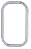 Stainless Steel Freightliner Curved View Window Tr