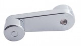 Chrome Plastic Freightliner Window Crank - Plain