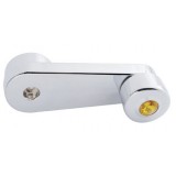 Chrome Plastic Freightliner Window Crank W/ Diamon