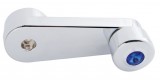 Chrome Plastic Freightliner Window Crank W/ Diamon