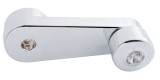 Chrome Plastic Freightliner Window Crank W/ Diamon