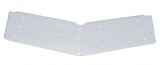 Stainless Steel Peterbilt 14" Ultra Cab Drop Sunvisor