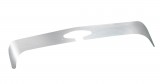 Stainless Peterbilt 386 Bug Deflector