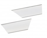 Stainless 2007+ Kenworth T660, T680, T700 Back Upper Step Kick Plate