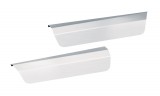 Stainless 2007-09 Kenworth T660 Front Upper Step Kick Plate