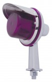 Tanker Honda Light W/ 2 1/8" Arm & Visor - Purple