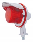 Tanker Honda Light W/ 1 1/8" Arm & Visor - Red