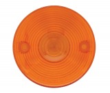 Plastic 3" Honda Light Lens - Amber