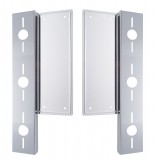 (2/Bulk) Stainless Steel Freightliner Air Cleaner Bracket W/ Universal Peterbilt Light Slot