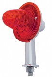 Honda Diamond Incandescent Light W/ 2 1/8" Arm - Red