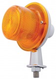 Crystal Honda Tanker Amber Light W/ 1 1/8" Arm - Single Contact