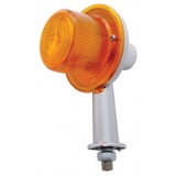 Crystal Honda Tanker Amber Light W/ 2 1/8" Arm - Double Contact
