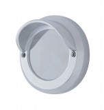 Chrome Plastic 2" Mirror Bezel W/ Visor