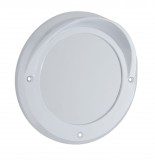Chrome 4" Mirror Bezel W/ Visor